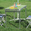 Adjustable Camping Table [Adjustable Case Table (Space Grey)]