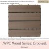 Wood: Grooved Brown