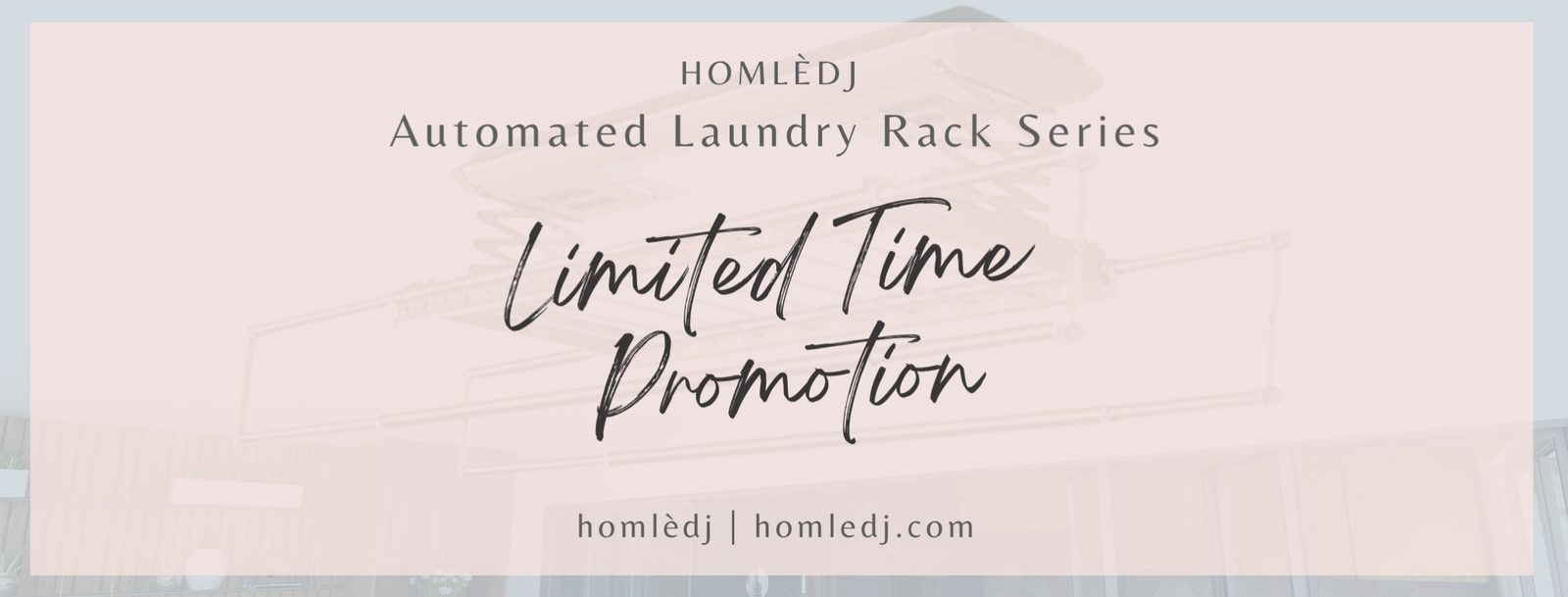 HOMLÈDJ Automated Laundry Rack Series